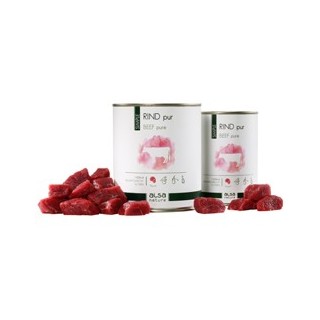 alsa-nature SIMPLE Rind pur, Anzahl: 400 g, 400 g, Hundefutter nass