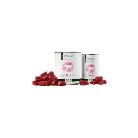 alsa-nature SIMPLE Rind pur, Anzahl: 400 g, 400 g, Hundefutter nass