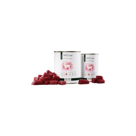 alsa-nature SIMPLE Wild pur, Anzahl: 400 g, 400 g, Hundefutter nass