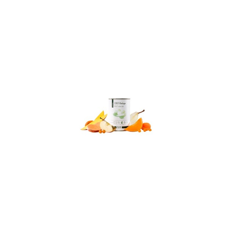 alsa-nature SIMPLE Obst-Beilage, Anzahl: 375 g, 375 g, Hundefutter nass