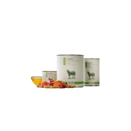 alsa-nature Lamm mit Vollkornnudel und Karotte, Anzahl: 400 g, 400 g, Hundefutter nass
