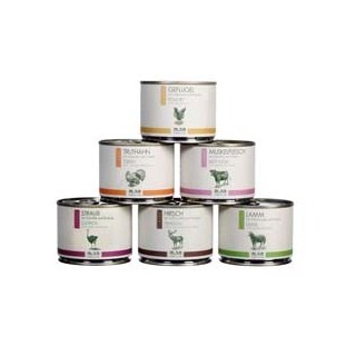 alsa-nature Classic Dosen-Menü-Mix, Anzahl: 6 x 200 g, 200 g, Hundefutter nass