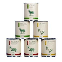 alsa-nature SENIOR Dosen-Menü-Mix, Anzahl: 6 x 800 g, 800 g, Hundefutter nass