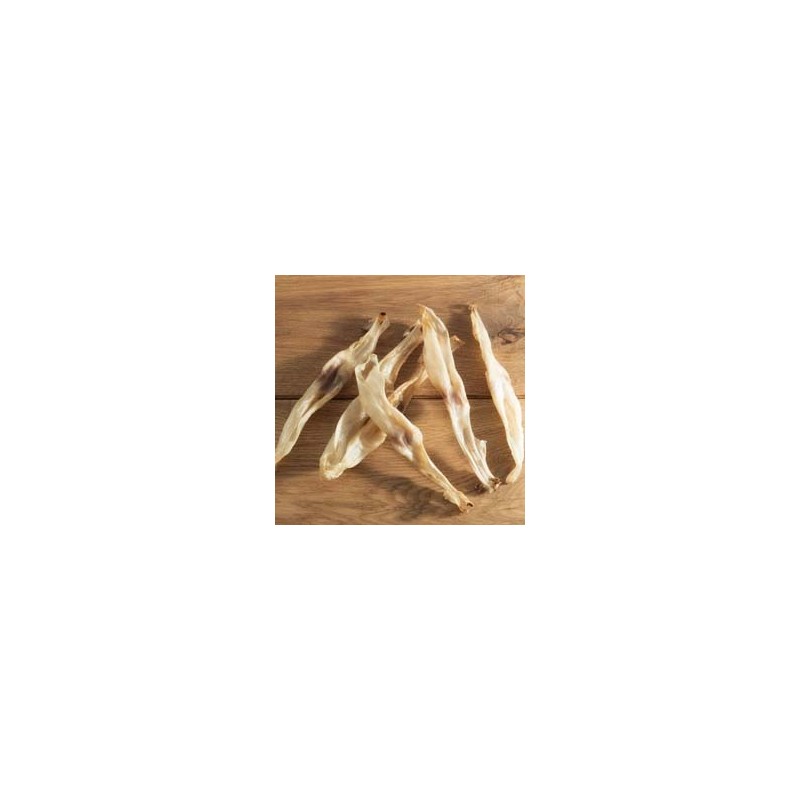 alsa-nature Kaninchenohren Kauartikel, 200 g, Länge: ca. 19 cm, Hundefutter