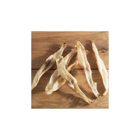 alsa-nature Kaninchenohren Kauartikel, 200 g, Länge: ca. 19 cm, Hundefutter
