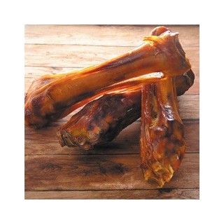 alsa-nature Kalbs-Knochen Kauartikel, 2 Stück, Länge: ca. 25 cm, Hundefutter