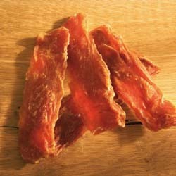 alsa-nature Hühnerbrust-Filets Kauartikel, Inhalt: 170 g, Länge: ca. 12 cm, Hundefutter