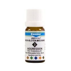 Canina Petvital® Bachblütenmischung Nr. 3 Aggression, 10 g
