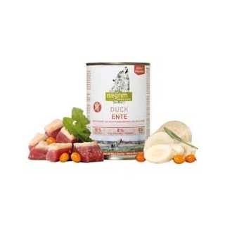 isegrim® PRAIRIE Ente mit Pastinaken, Sanddornbeeren & Wildkräutern, Anzahl: 400 g, 400 g, Hundefutter nass
