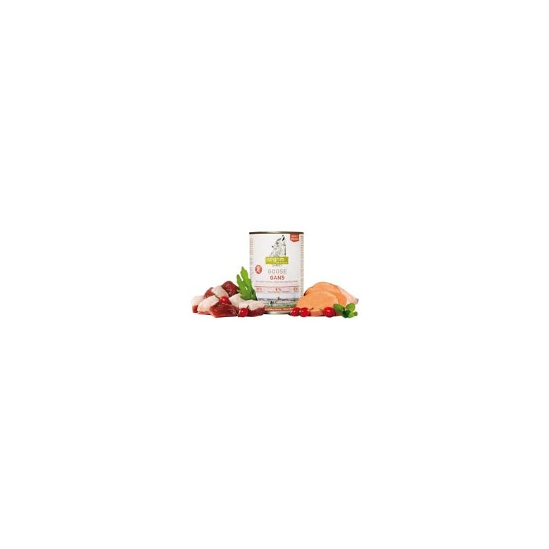 isegrim® PRAIRIE Gans mit Süßkartoffeln, Hagebutten & Wildkräutern, Anzahl: 400 g, 400 g, Hundefutter nass
