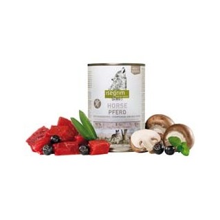 isegrim® STEPPE Pferd mit Aroniabeeren, Champignons & Wildkräutern, Anzahl: 400 g, 400 g, Hundefutter nass