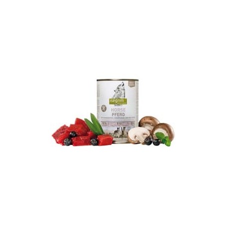 isegrim® STEPPE Pferd mit Aroniabeeren, Champignons & Wildkräutern, Anzahl: 400 g, 400 g, Hundefutter nass