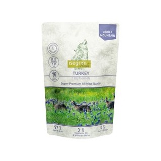 isegrim® Roots MOUNTAIN Truthahn, Anzahl: 7 x 410 g, 410 g, Hundefutter
