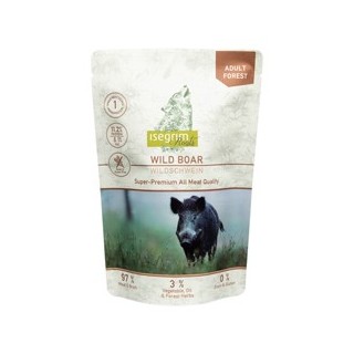 isegrim® Roots FOREST Wildschwein, Anzahl: 7 x 410 g, 410 g, Hundefutter