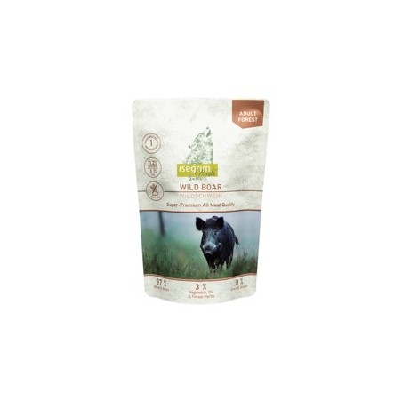 isegrim® Roots FOREST Wildschwein, Anzahl: 7 x 410 g, 410 g, Hundefutter