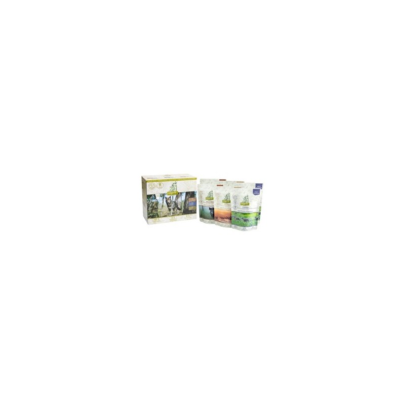 isegrim® Roots Multipack 1 Single-Protein, Anzahl: 6 x 410 g, 410 g, Hundefutter