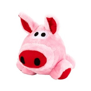 Hunde-Plüschspielzeug Norbert rosa, Gr. L, Maße: ca. 25 x 25 cm