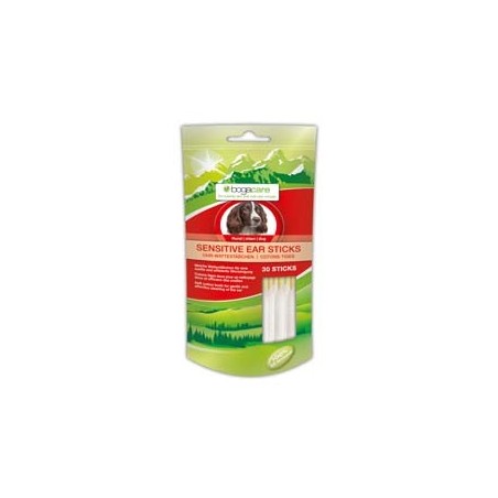 bogacare® Wattestäbchen Sensitive Ear Sticks, 30 Stück