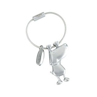 Schlüsselanhänger Doggy Silber, Länge: ca. 5 cm