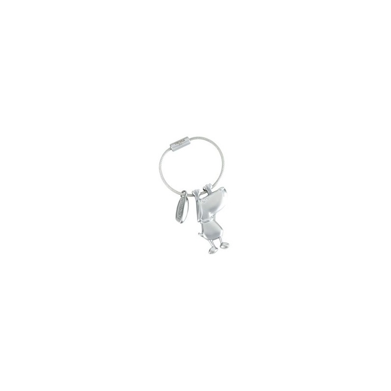 Schlüsselanhänger Doggy Silber, Länge: ca. 5 cm
