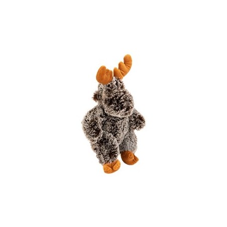 Hunde-Plüschspielzeug Elch braun, Länge: ca. 38 cm
