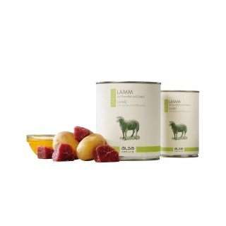 alsa-nature SINGLE Lamm mit Kartoffel, Anzahl: 30 x 400 g, 400 g, Hundefutter nass