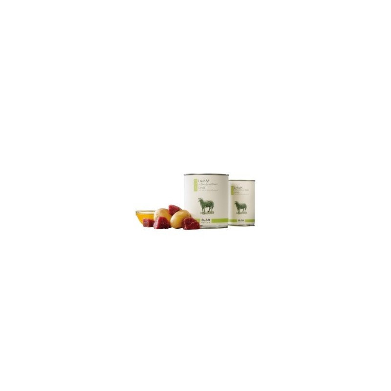 alsa-nature SINGLE Lamm mit Kartoffel, Anzahl: 30 x 400 g, 400 g, Hundefutter nass