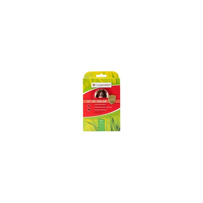 bogaprotect® Hunde-Schutzhalsband Collar, Gr. M-L 75 cm, Länge: ca. 75 cm, Halsumfang: ca. 50 - 65 cm