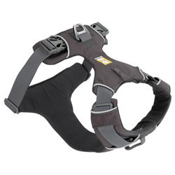 Ruffwear Hundegeschirr Front Range™ Harness twilight gray, Gr. XXS, Breite: ca. 2 cm, Brustumfang: ca. 33 - 43 cm