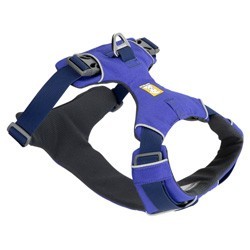 Ruffwear Hundegeschirr Front Range™ Harness huckleberry blue, Gr. XXS, Breite: ca. 2 cm, Brustumfang: ca. 33 - 43 cm
