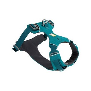 Ruffwear Hundegeschirr Front Range™ Harness tumalo teal, Gr. XXS, Breite: ca. 2 cm, Brustumfang: ca. 33 - 43 cm