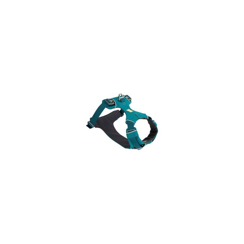 Ruffwear Hundegeschirr Front Range™ Harness tumalo teal, Gr. XXS, Breite: ca. 2 cm, Brustumfang: ca. 33 - 43 cm