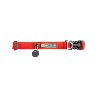 Ruffwear Hundehalsband Front Range™ Collar red sumac, Gr. 51cm-66cm, Breite: ca. 2,5 cm, Länge: ca. 51 - 66 cm