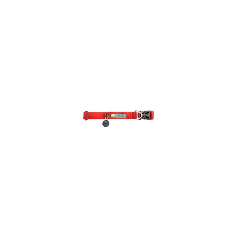 Ruffwear Hundehalsband Front Range™ Collar red sumac, Gr. 51cm-66cm, Breite: ca. 2,5 cm, Länge: ca. 51 - 66 cm