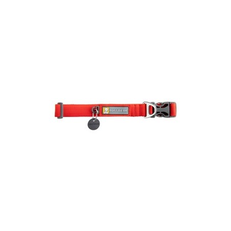 Ruffwear Hundehalsband Front Range™ Collar red sumac, Gr. 51cm-66cm, Breite: ca. 2,5 cm, Länge: ca. 51 - 66 cm