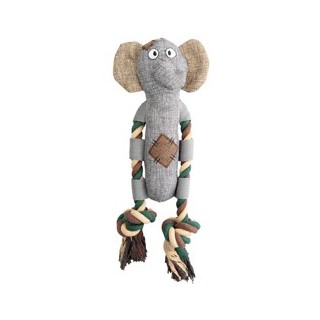 Hunde-Plüschspielzeug Country Dog Manny braun, Länge: ca. 30 cm