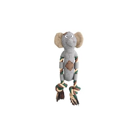 Hunde-Plüschspielzeug Country Dog Manny braun, Länge: ca. 30 cm