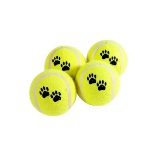 Ersatzbälle für Tennisball-Schleuder Shooter gelb