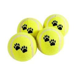 Ersatzbälle für Tennisball-Schleuder Shooter gelb