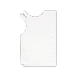 TRIXIE Zeckenzieher Karte weiß, Maße: ca.  8,5 x 5,5 cm