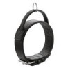 HUNTER Hunde Trainingshalsband Larvik schwarz/schwarz, Gr. 55, Breite: ca. 4,8 cm, Länge: ca. 38 - 47 cm