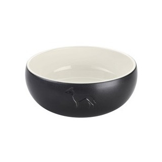 HUNTER Keramik-Hundenapf Lund schwarz, Durchmesser:  ca. 13,5 cm