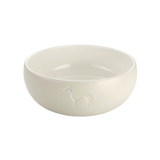 HUNTER Keramik-Hundenapf Lund weiß, Durchmesser:  ca. 13,5 cm