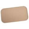 WOLTERS Napfunterlage Rainbow beige, Maße: ca. 55 x 30 cm