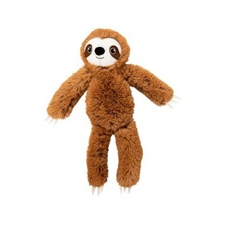 TRIXIE Hunde-Plüschspielzeug Faultier Focke braun, Maße: ca. 56 cm