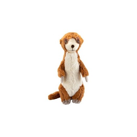 TRIXIE Hunde-Plüschspielzeug Erdmännchen Timo braun, Maße: ca. 40 cm