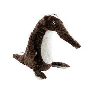 TRIXIE Hunde-Plüschspielzeug Ameisenbär Arne braun, Maße: ca. 50 cm