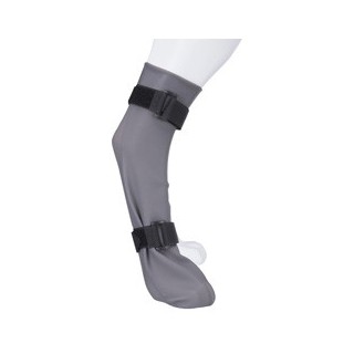 TRIXIE Hunde-Schutzsocke Protect grau, Gr. S, Breite: Pfote ca. 6 cm