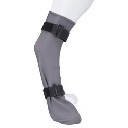 TRIXIE Hunde-Schutzsocke Protect grau, Gr. S, Breite: Pfote ca. 6 cm