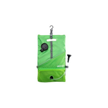 Kurgo Hundedusche Go Shower Bag grün, Maße: ca. 34 x 18 x 5 cm